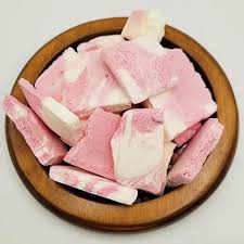 فروش فله بستنی خشک وانیل توت فرنگی + قیمت مناسب